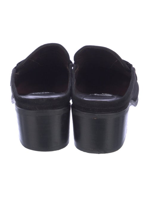 Stuart Weitzman Suede Mules