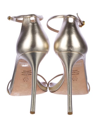 Stuart Weitzman Leather D'Orsay Pumps