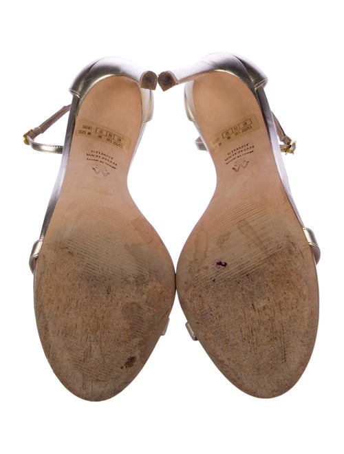 Stuart Weitzman Leather D'Orsay Pumps