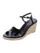 Stuart Weitzman Patent Leather Espadrilles
