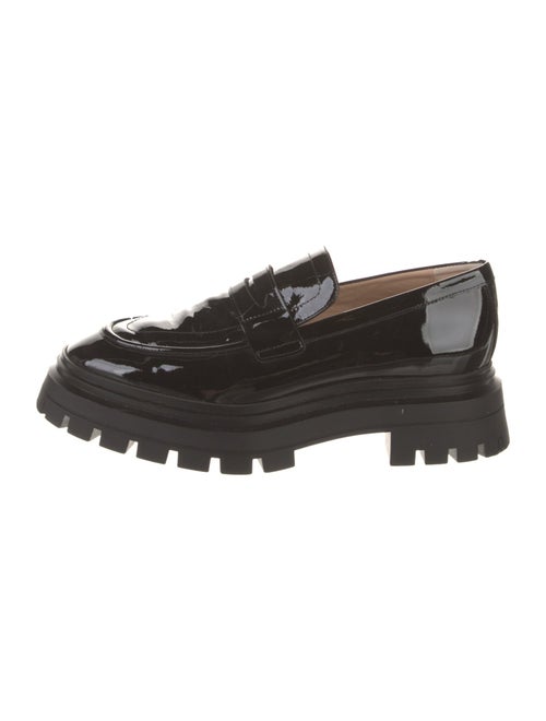 Stuart Weitzman Patent Leather Loafers