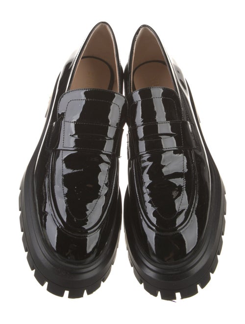 Stuart Weitzman Patent Leather Loafers