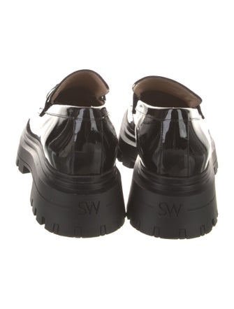 Stuart Weitzman Patent Leather Loafers