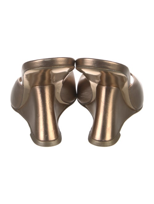 Stuart Weitzman Leather Slides