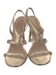 Stuart Weitzman Leather Slingback Sandals
