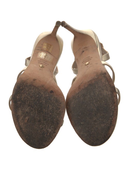 Stuart Weitzman Leather Slingback Sandals