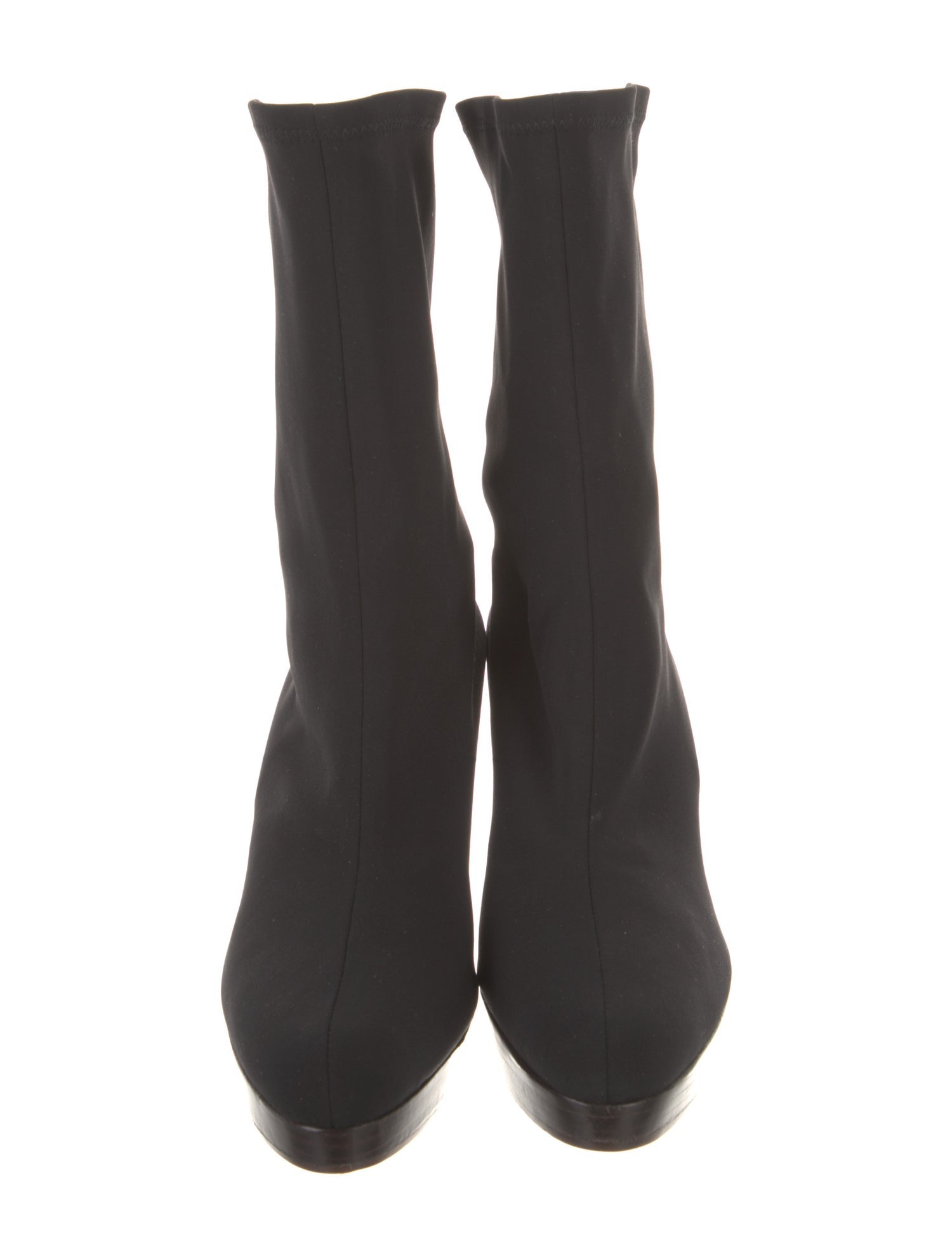 Stuart Weitzman Neoprene Sock Boots