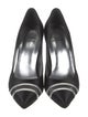 Stuart Weitzman Satin Printed Pumps