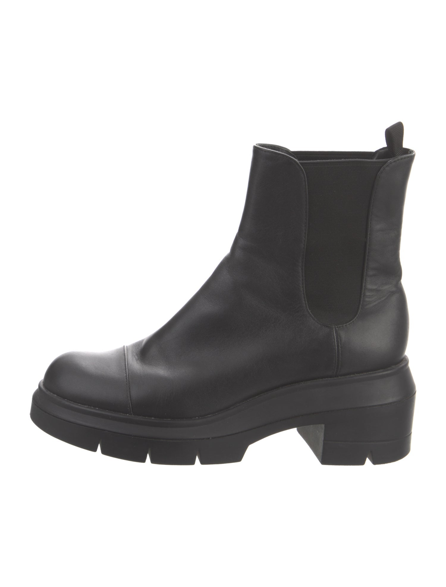 Stuart Weitzman Leather Chelsea Boots