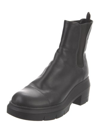 Stuart Weitzman Leather Chelsea Boots