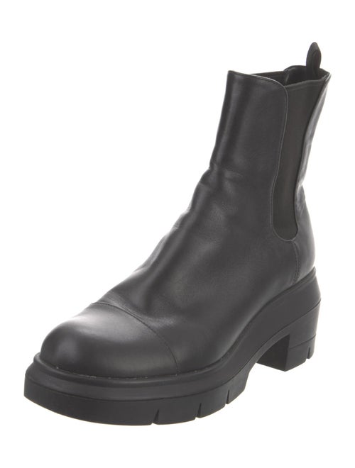 Stuart Weitzman Leather Chelsea Boots