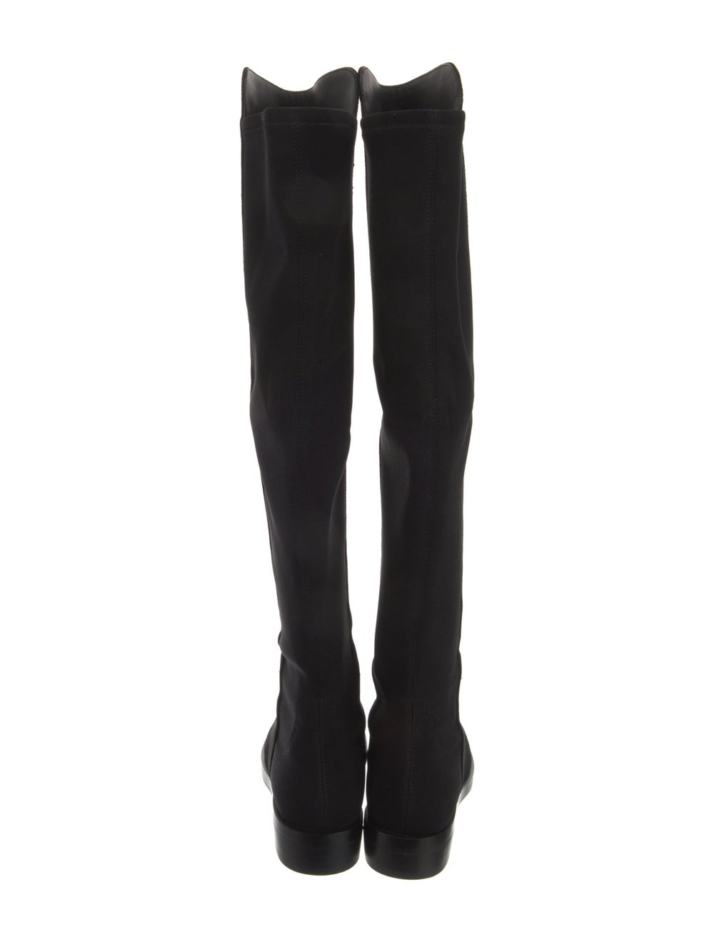Stuart Weitzman Suede Over-The-Knee Boots Black R… - image 4