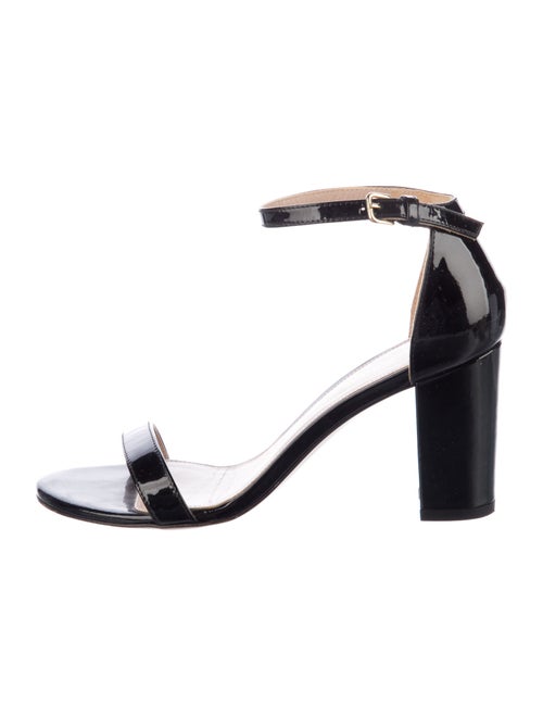 Stuart Weitzman Patent Leather Sandals