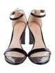 Stuart Weitzman Patent Leather Sandals