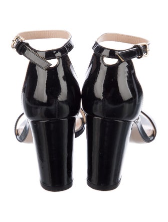 Stuart Weitzman Patent Leather Sandals