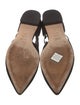 Stuart Weitzman Suede D'Orsay Flats