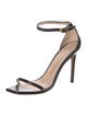 Stuart Weitzman Patent Leather Sandals
