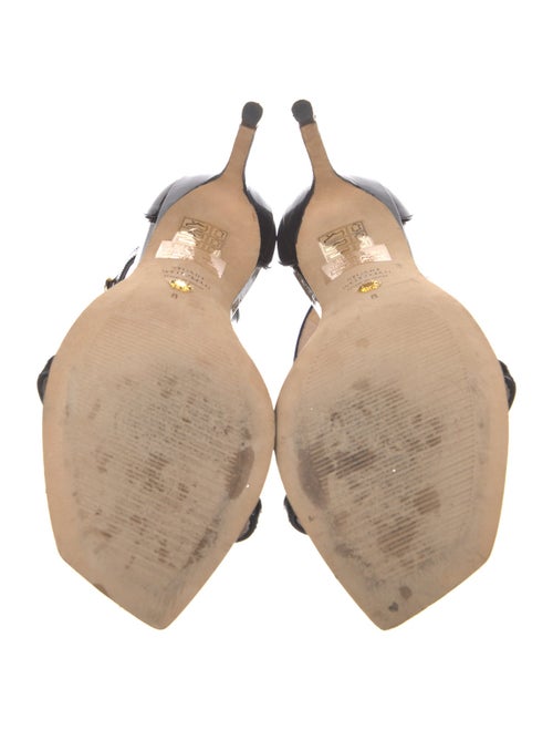 Stuart Weitzman Patent Leather Sandals