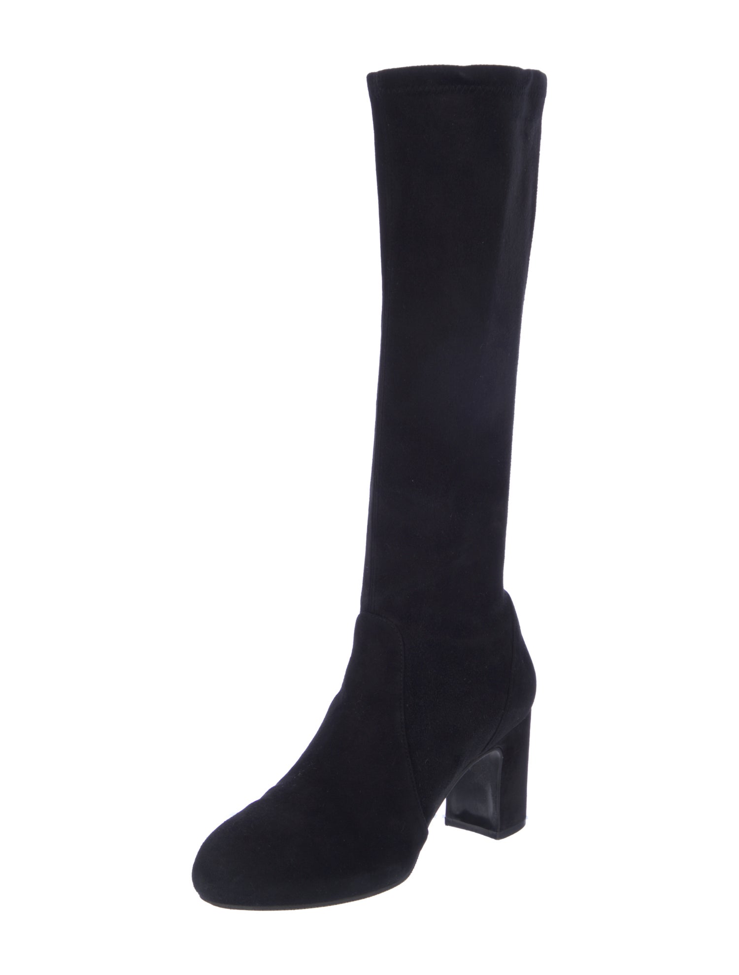 Stuart Weitzman Suede Sock Boots