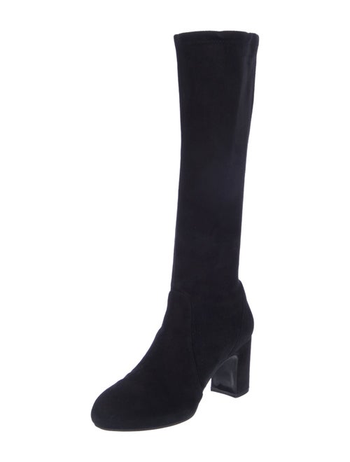Stuart Weitzman Suede Sock Boots