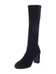 Stuart Weitzman Suede Sock Boots