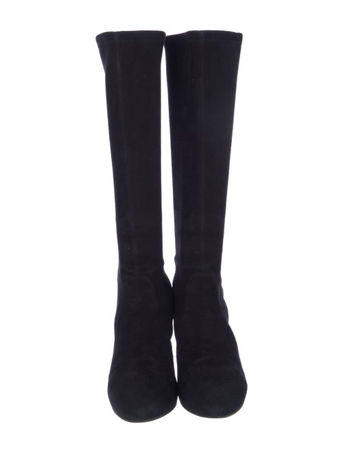Stuart Weitzman Suede Sock Boots