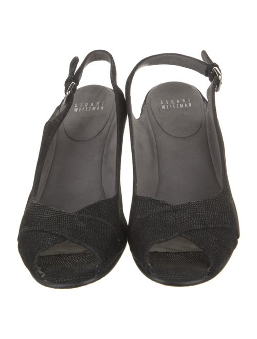 Stuart Weitzman Printed Slingback Pumps