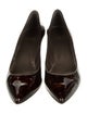 Stuart Weitzman Patent Leather Animal Print Pumps