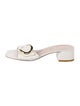 Stuart Weitzman Leather Slides