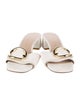 Stuart Weitzman Leather Slides