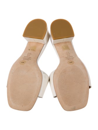 Stuart Weitzman Leather Slides