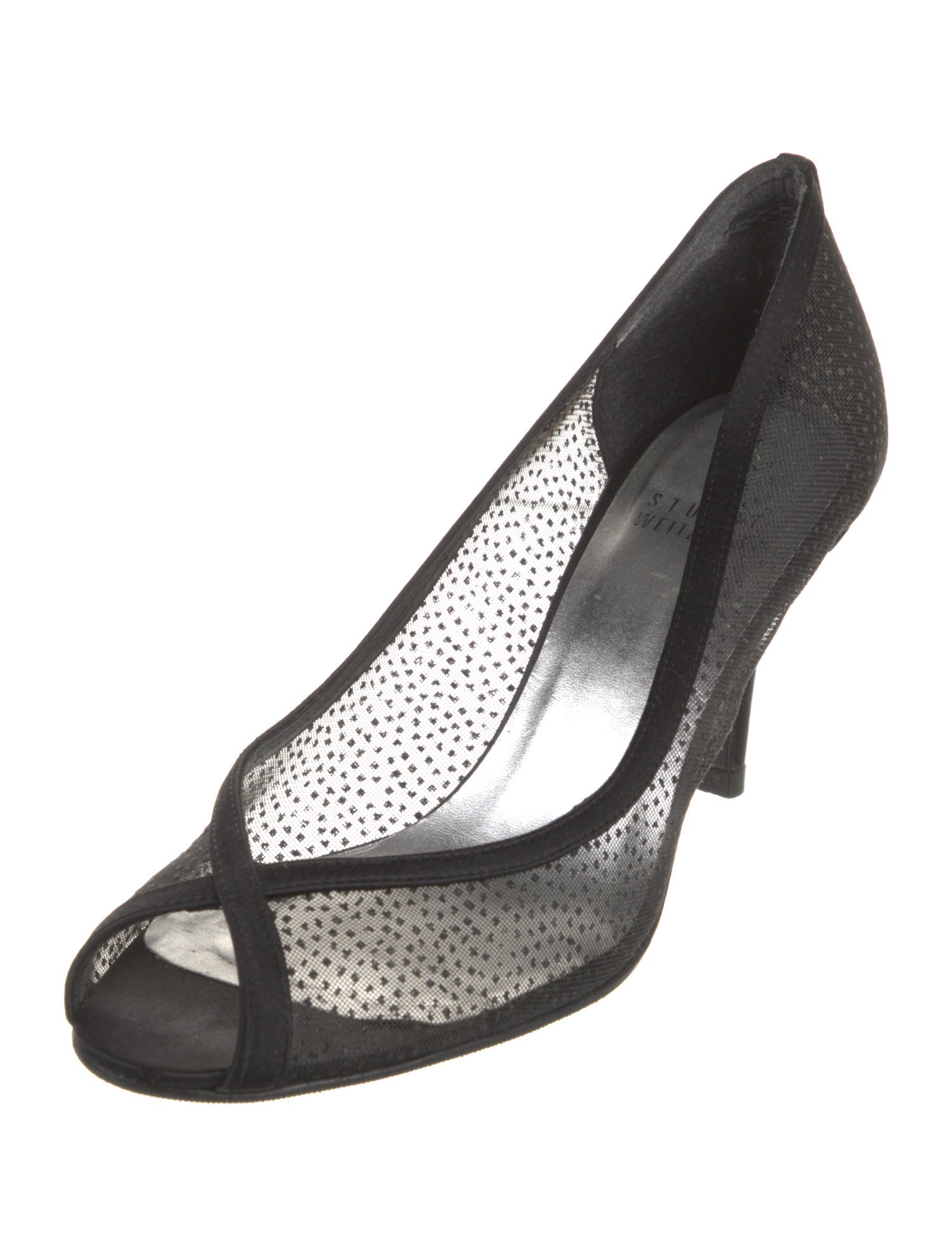 Stuart Weitzman Mesh Mesh Accents Pumps