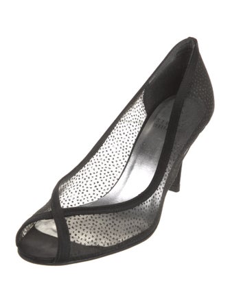 Stuart Weitzman Mesh Mesh Accents Pumps