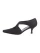 Stuart Weitzman Nylon T-Strap Pumps