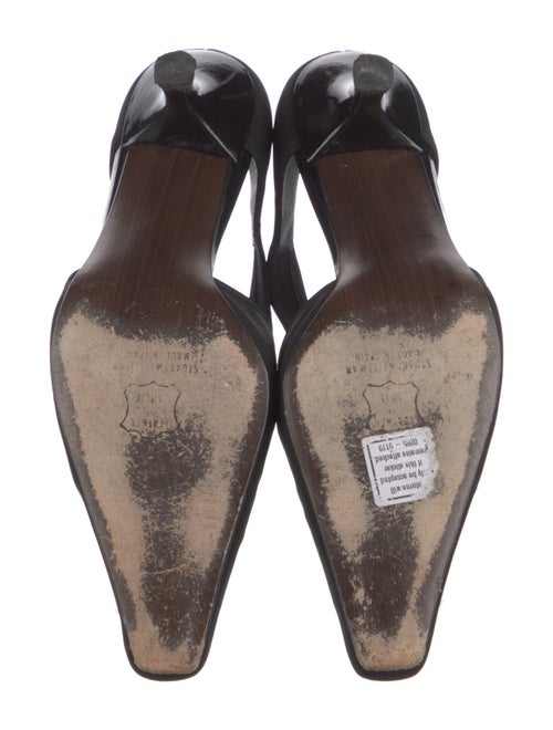 Stuart Weitzman Nylon T-Strap Pumps