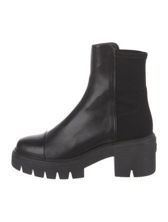 Stuart Weitzman Leather Chelsea Boots
