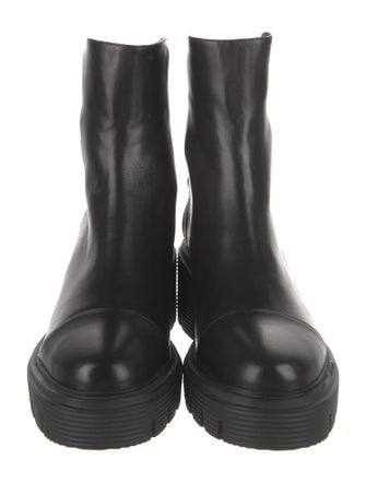 Stuart Weitzman Leather Chelsea Boots