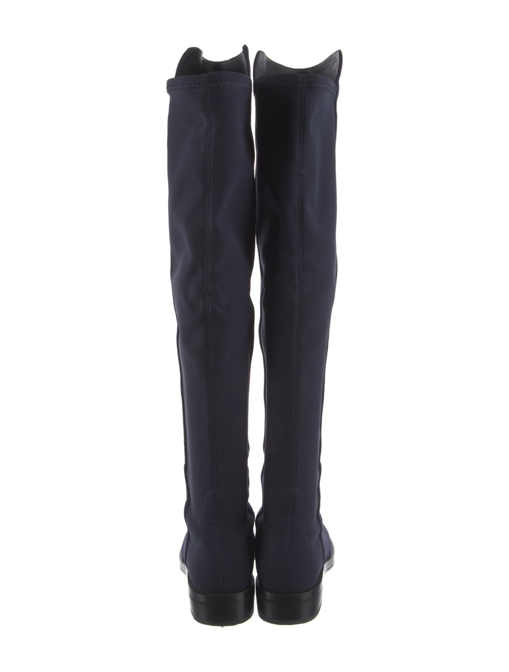 Stuart Weitzman Suede Over-The-Knee Boots Blue Ro… - image 4