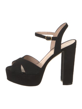 Stuart Weitzman Suede Sandals