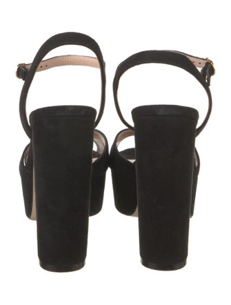 Stuart Weitzman Suede Sandals