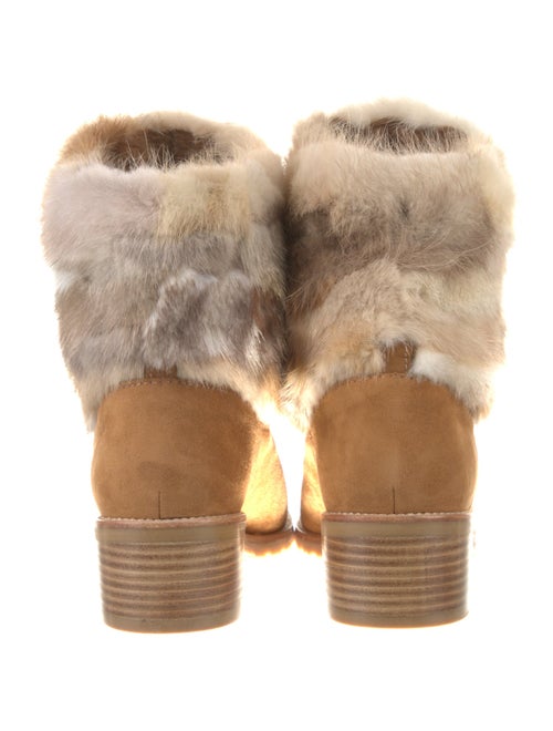 Stuart Weitzman Suede Lace-Up Boots