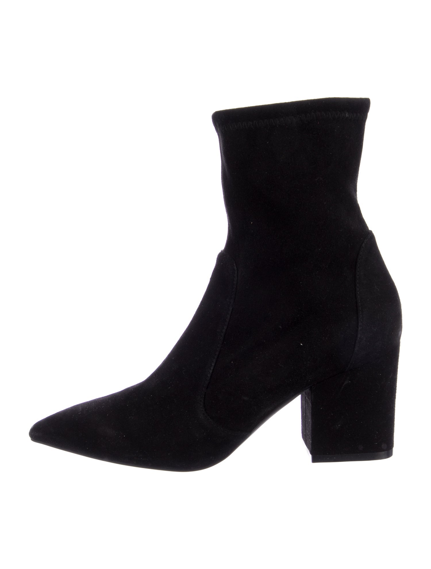 Stuart Weitzman Suede Sock Boots