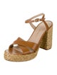 Stuart Weitzman Leather Espadrilles