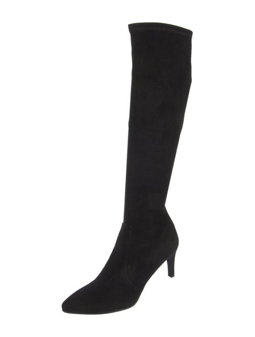 Stuart Weitzman Suede Sock Boots
