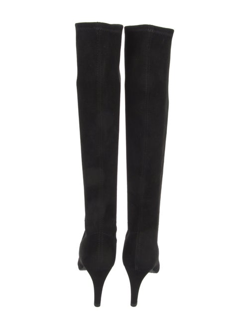 Stuart Weitzman Suede Sock Boots