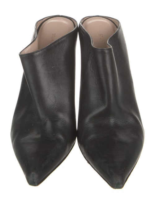 Stuart Weitzman Leather Mules