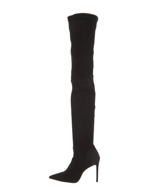 Stuart Weitzman Suede Sock Boots