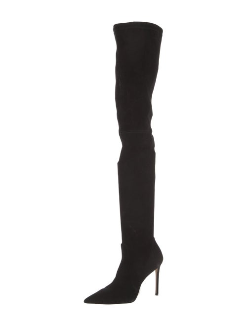 Stuart Weitzman Suede Sock Boots