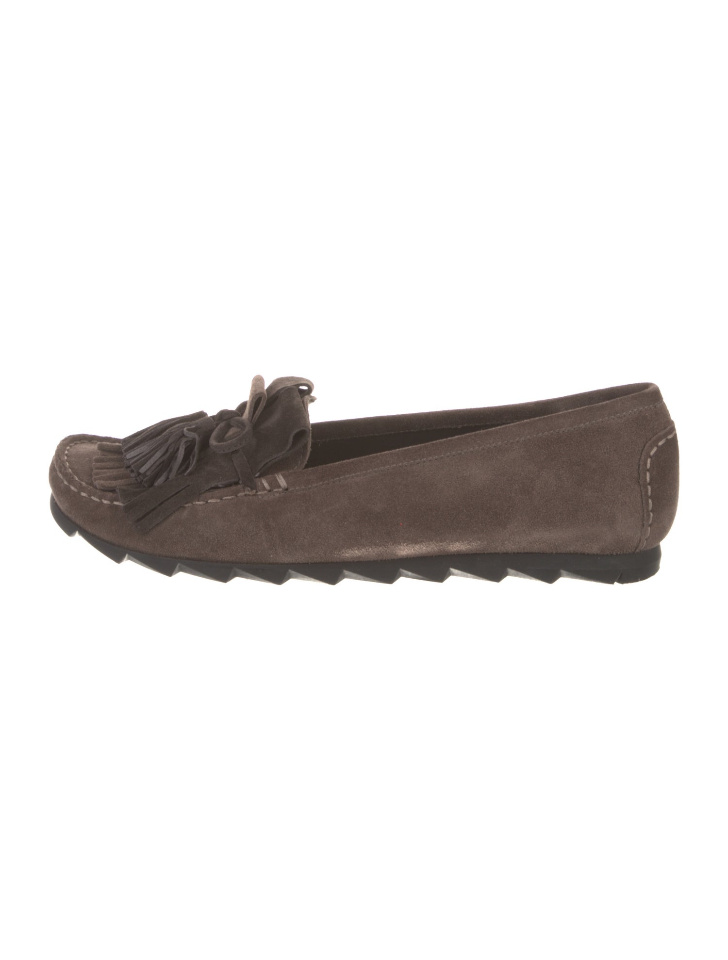 Stuart Weitzman Suede Moccasins