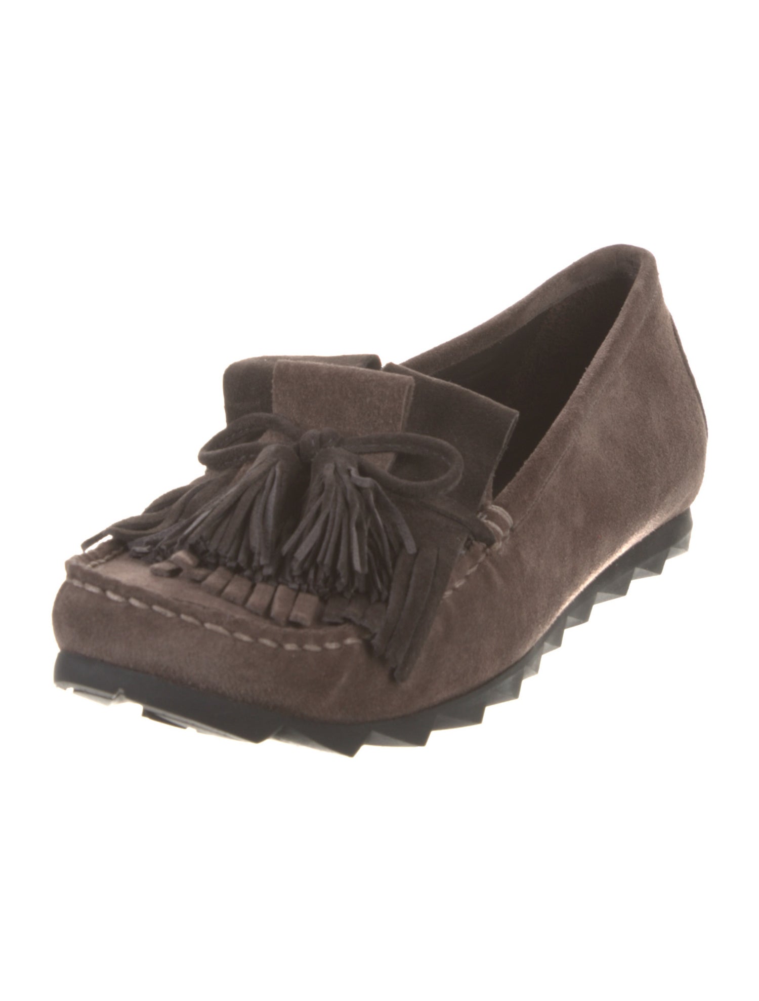 Stuart Weitzman Suede Moccasins